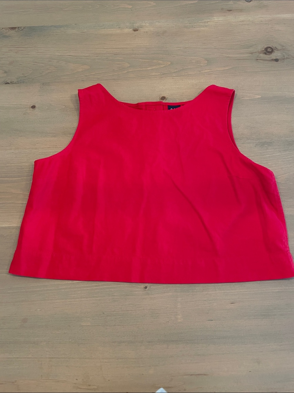 GAP Red Sleeveless Crop Tank- New no tag